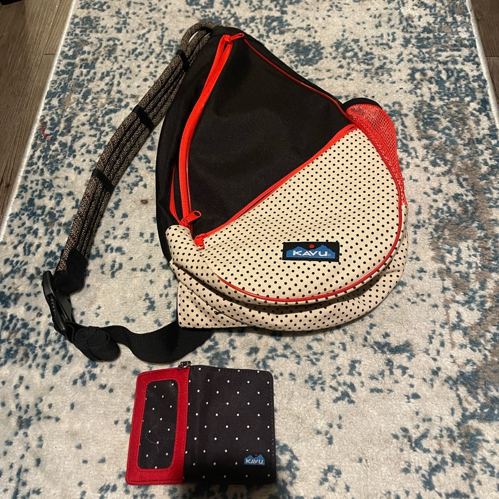 Kavu sling bag with wallet